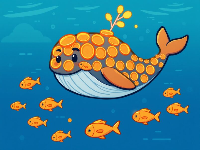 XRP Whale Holdings Skyrocket: Why Fewer Whales Now Control a 7-Year High