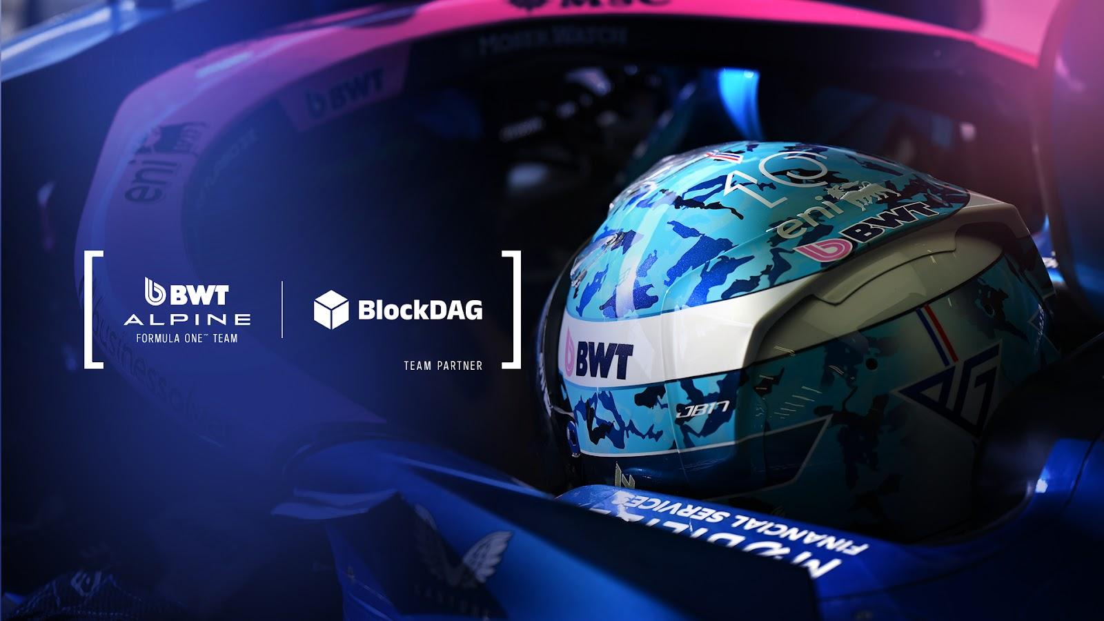 BlockDAG Secures Alpine Formula 1® Sponsorship: The Top Crypto Presale Offering Rare 100x Returns