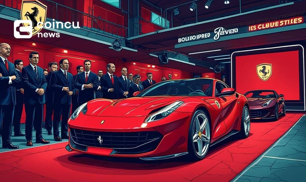 Ferrari Unveils Token Auction for Elite Club Members