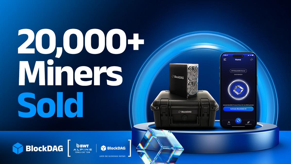 20,000+ Users Now Earning Passive Income Through BlockDAG’s X-Series Miners Supporting a $435M Network!