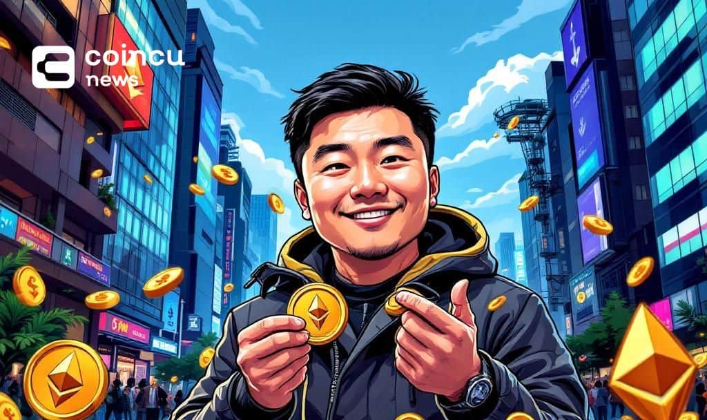 Ethereum Whale Huang Licheng Boosts Holdings Amid Market Shifts
