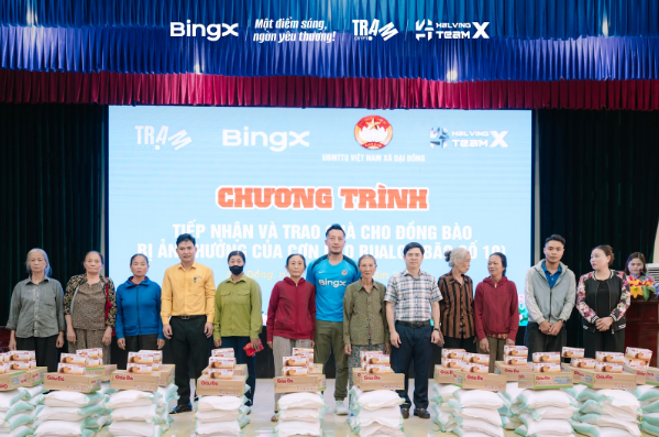 BingX Donates an Additional $50,000, Bringing Total Flood Relief Fund to $100,000 (VND 2.6 Billion) to Support Central Vietnam’s Recovery fr...