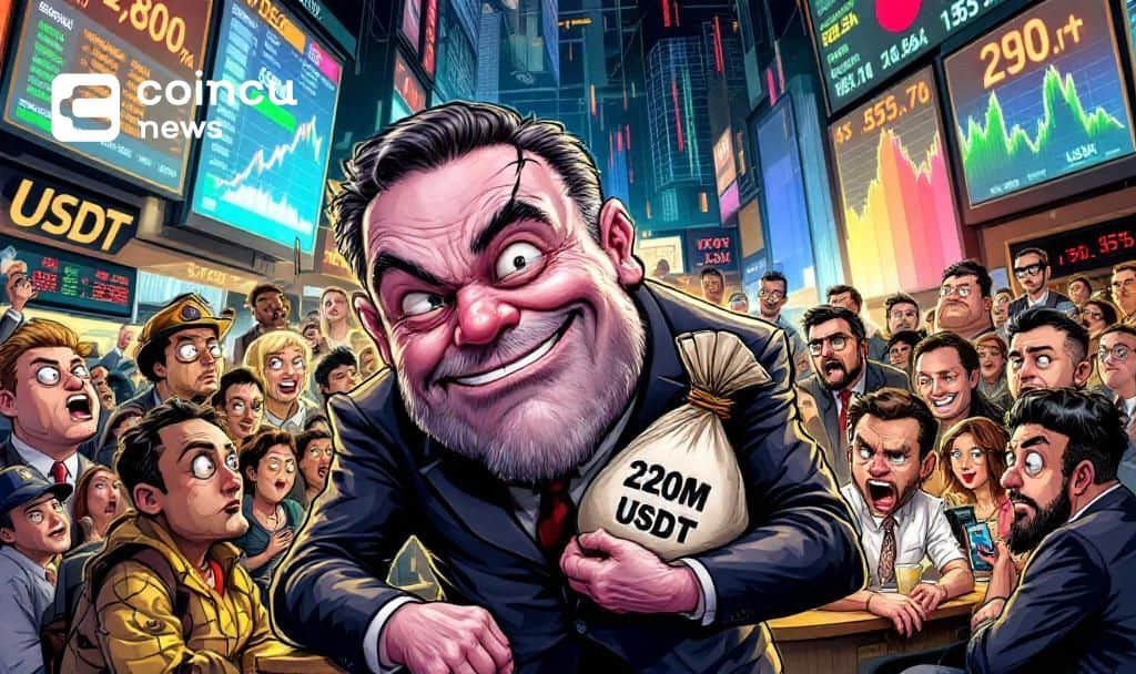 Insider Whale Moves $220 Million to Binance from Aave