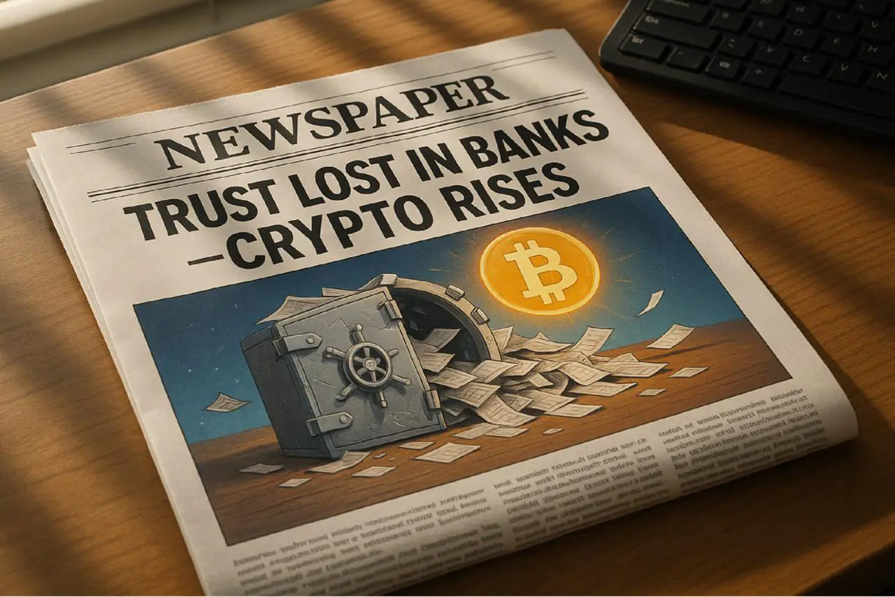 Banks and Governments Lose People’s Trust – Crypto Might Be the Answer