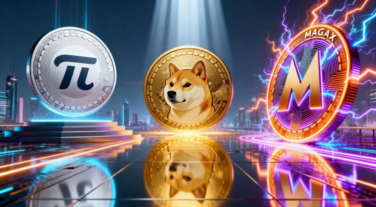 Crypto Market News: Pi Network Price Prediction As Dogecoin & Magax Top Trending Charts