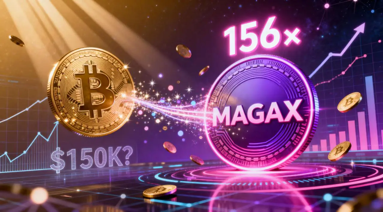 Will Bitcoin Price Hit $150,000 Before The Year Ends? Moonshot MAGAX Takes Top Spot On Crypto Trending Charts