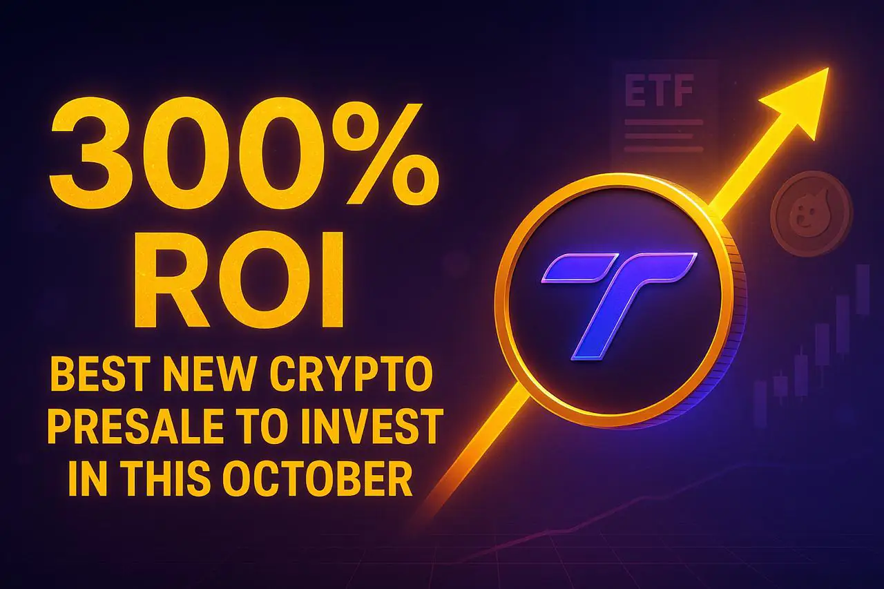 300% ROI: Best New Crypto Presale To Invest in This October