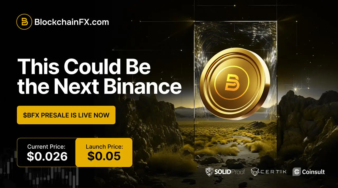 Is BlockchainFX The Best Crypto To Buy Under $1? Experts Back It Over Stellar and Dogecoin