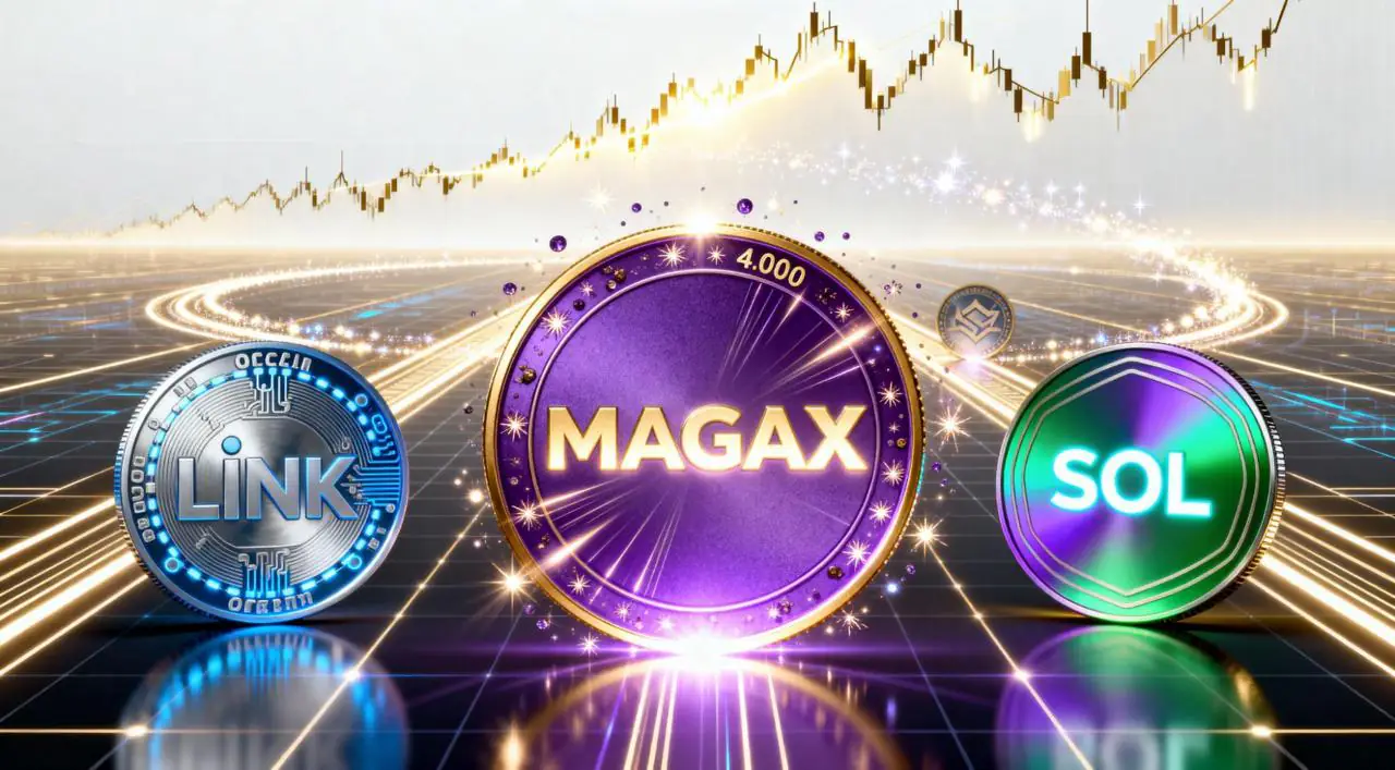 More Than 4K Holders Backed Magax As Chainlink & Solana Holders Snap Up This Meme-to-Earn Token In Q4