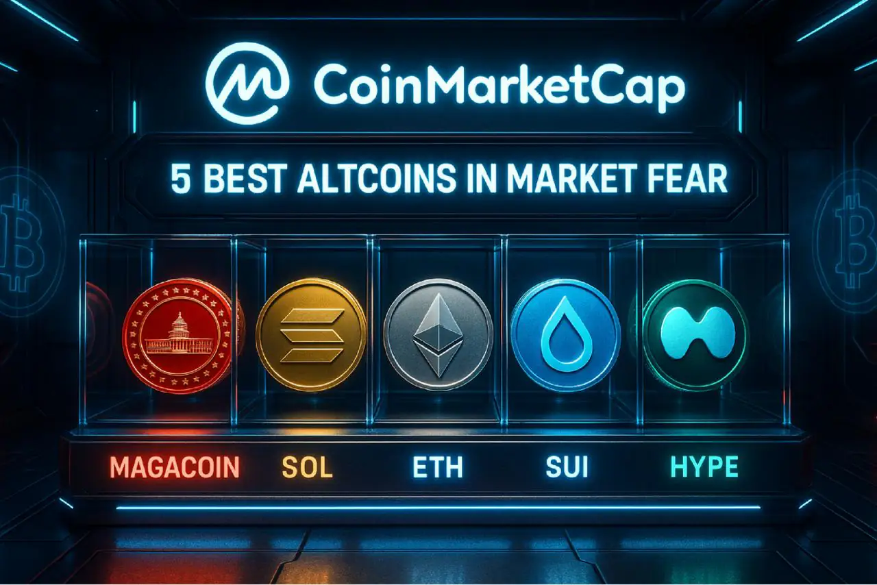 Bitcoin & Solana Price Prediction — 5 Best Altcoins to Buy as Market Fear Hits 35 on CoinMarketCap