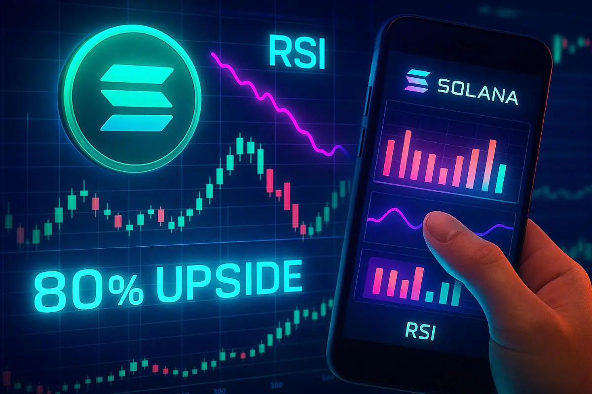 Solana’s RSI Hits Oversold Territory — Analysts See 80% Upside by Year-End