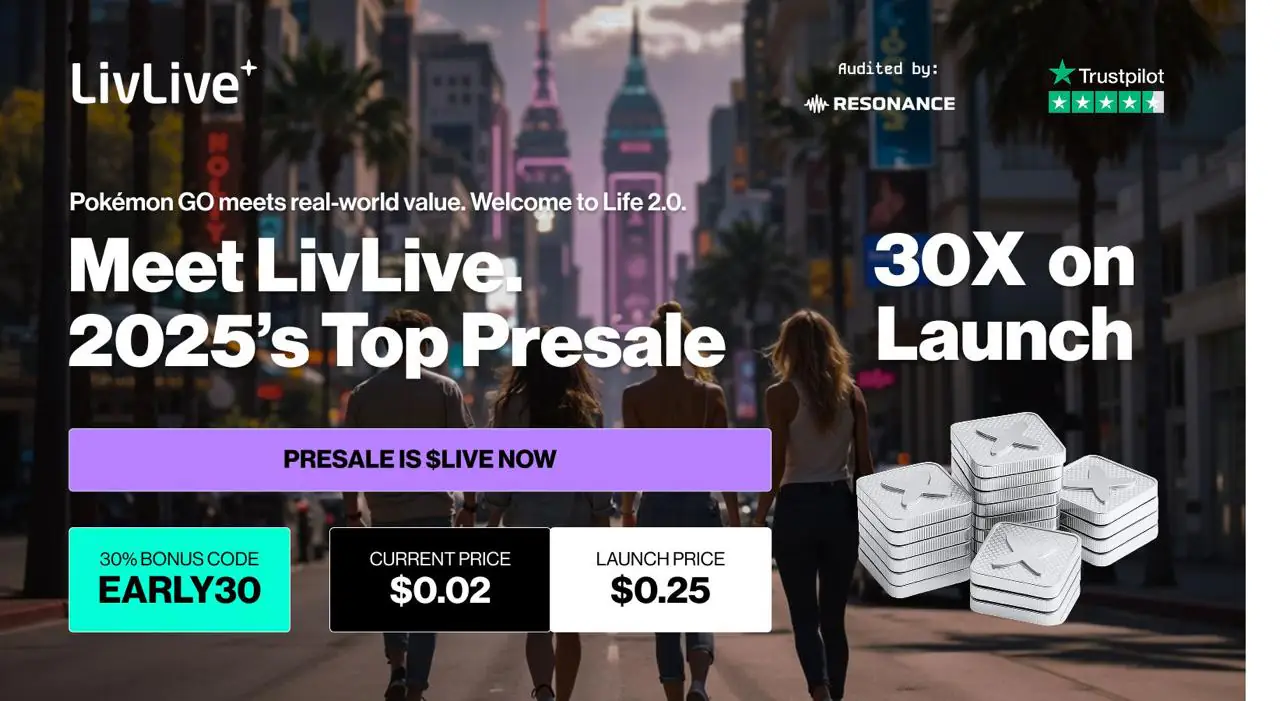 Solana Soars, XRP Consolidates, and LivLive Emerges as the Best Crypto to Buy in Q4 2025