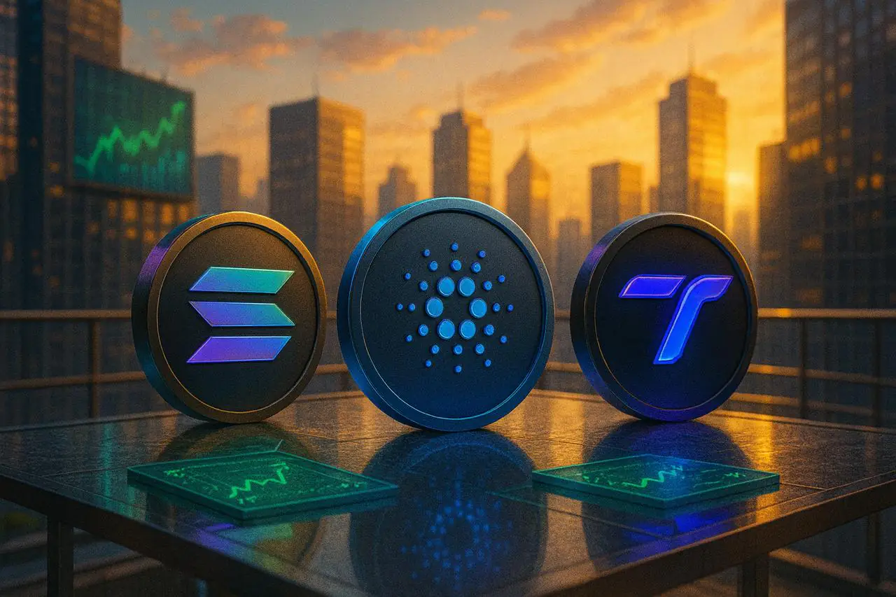 Solana vs Cardano vs Tapzi: Best Altcoins To Buy For October 2025 Compared