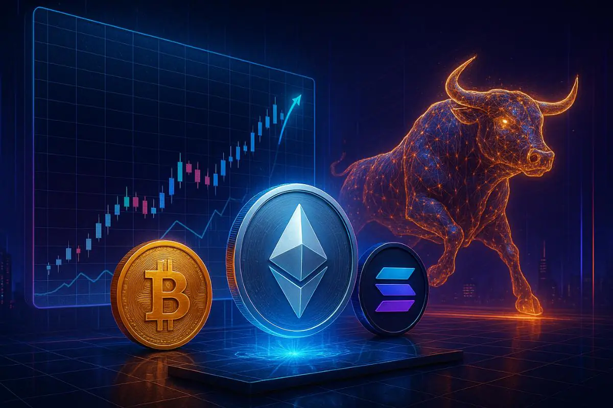 Ethereum Price Prediction — ETH to $4,500 as Bitcoin and Solana Prepare for Next Bull Run