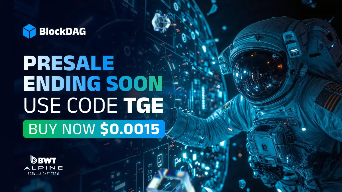 The Clock is Ticking: Lock In Your BlockDAG Coins at $0.0015 Price with the TGE Code Before It’s Too Late.