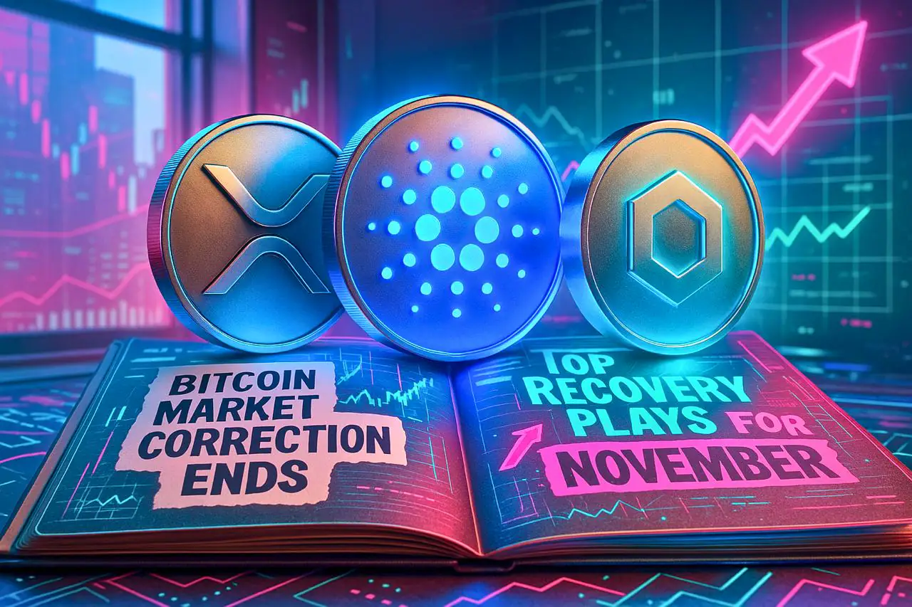 Bitcoin Market Correction Ends — XRP, ADA, and LINK Identified as the Best Altcoins to Buy for November Recovery