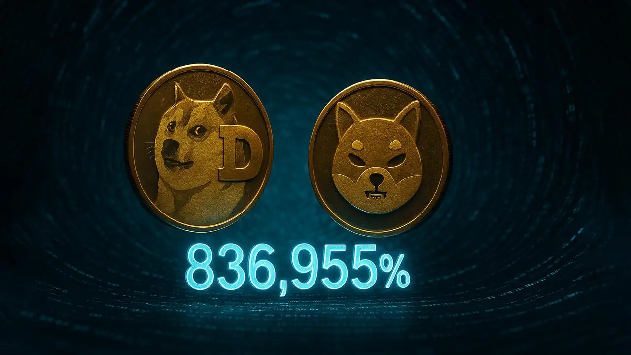 Weird Shiba Inu and Dogecoin Metric Hints at 836,955% Surge, What’s the Deal?