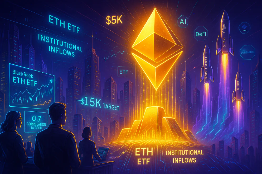 $15K ETH Ahead? The Best Altcoins to Buy as ETF Demand Surges