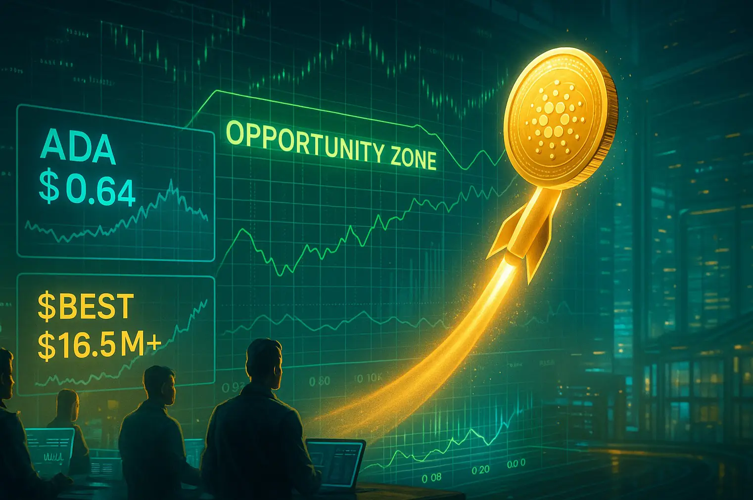 Cardano Enters the Opportunity Zone as $BEST Presale Smashes $16.5M