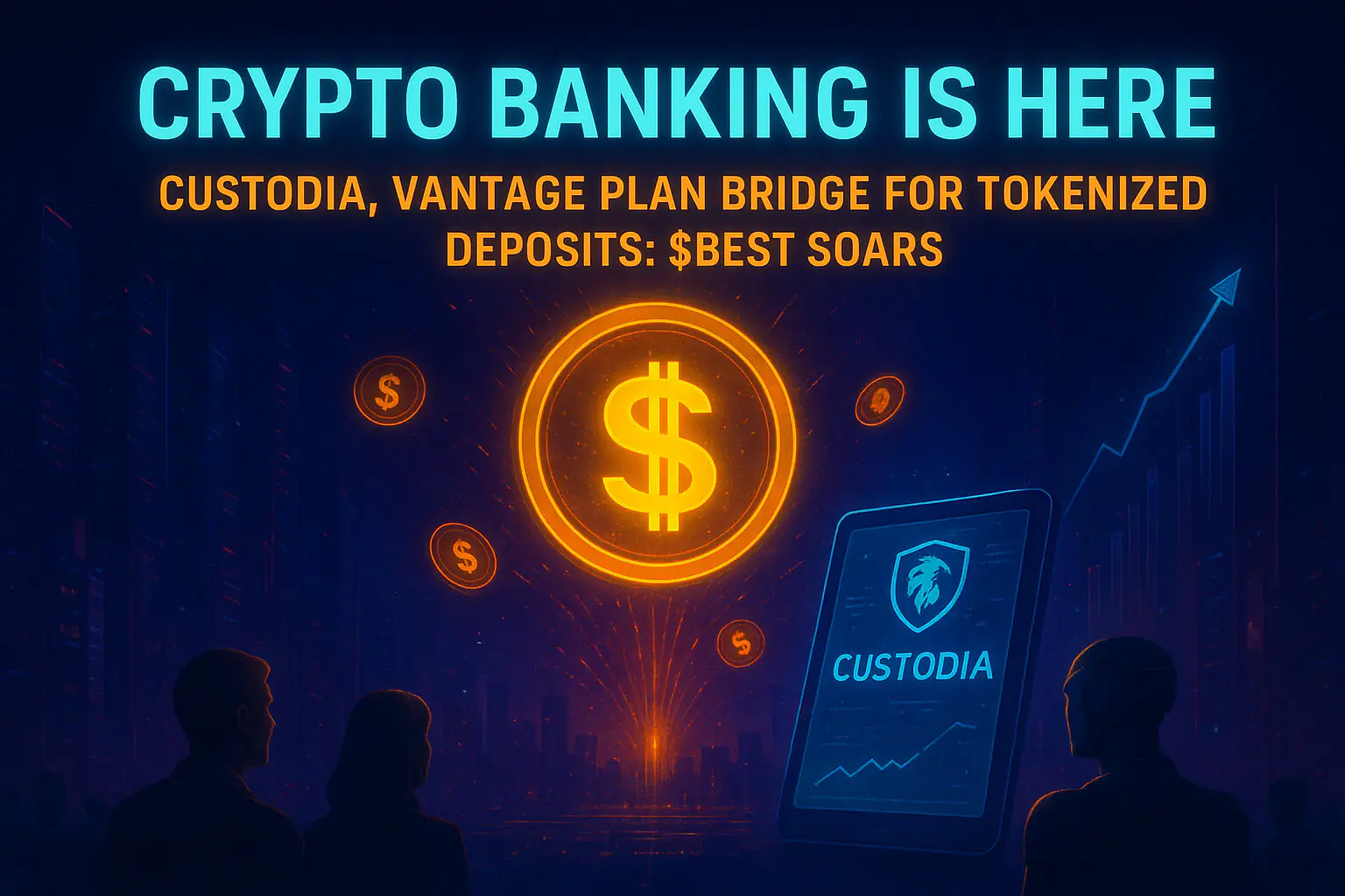 Crypto Banking Is Here as Custodia, Vantage Plan Bridge for Tokenized Deposits: $BEST