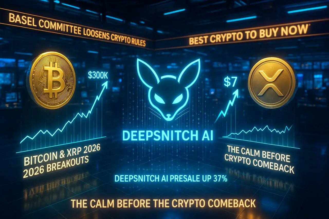 Best Crypto to Buy Now: DeepSnitch AI Surges 40% as Basel Committee Could Spark New Crypto Boom