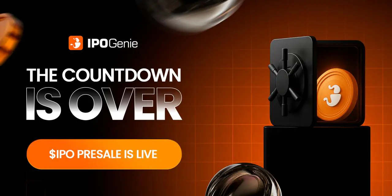 Biggest Opportunity in Crypto Right Now – IPO Genie Presale Live!