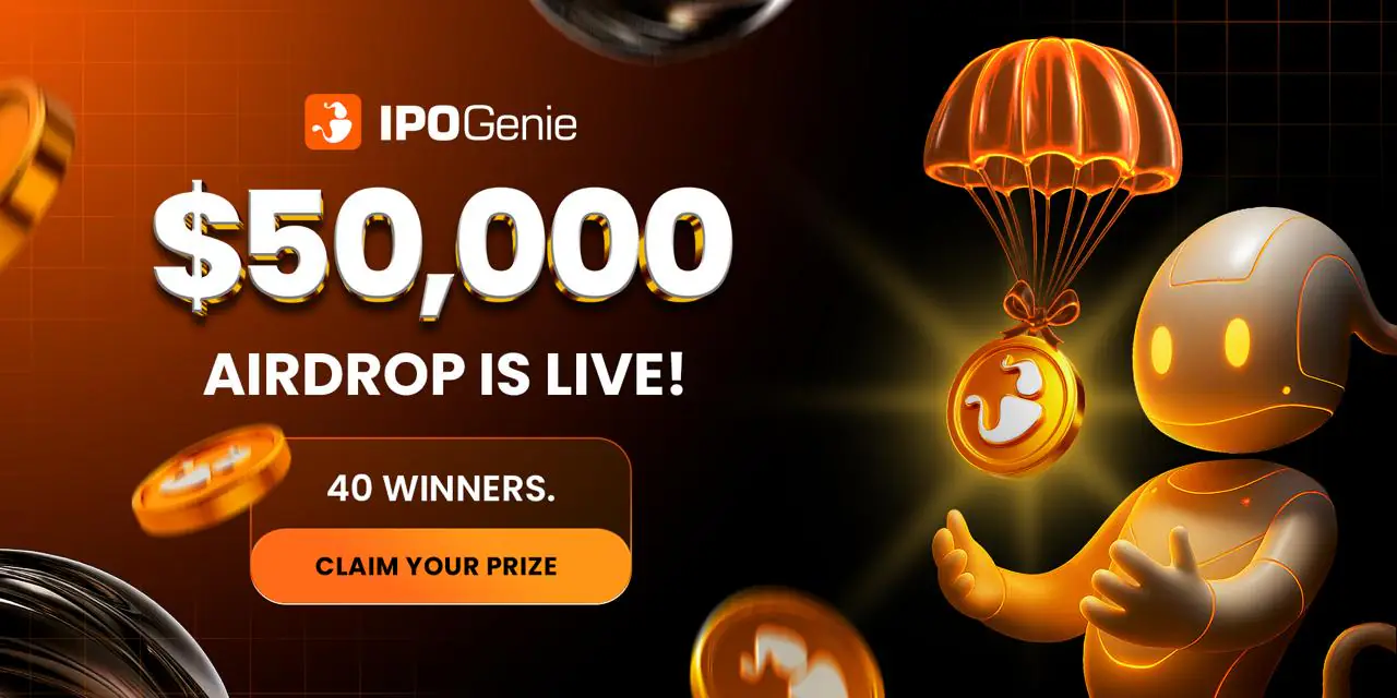 Top Airdrop of the Month? IPO Genie’s Reward Pool Surges After User Spike | Top Crypto Presale Insight
