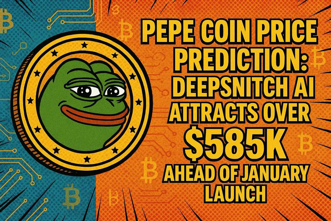 Pepe Coin Price Prediction: Pump.fun Operators Cashing Out, DeepSnitch AI Presale Attracts Over $585K in Anticipation of January Release