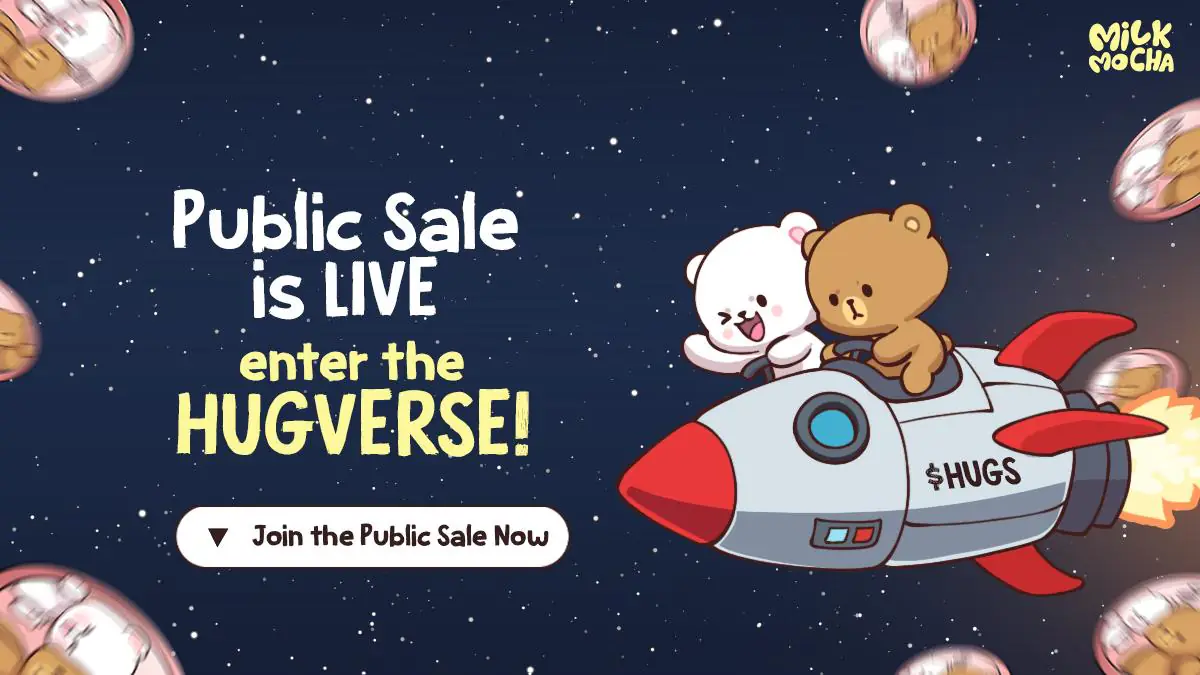 $HUGS Presale Goes Worldwide, With Milk Mocha’s Fans Powering a Global Crypto Rush