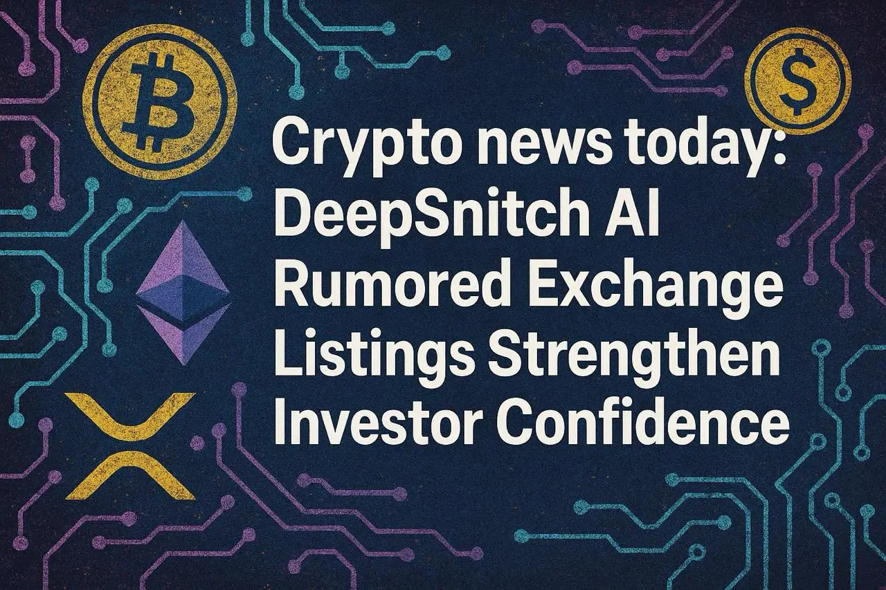 Crypto News Today: Upbit Loses $36M After a Solana Exploit, DeepSnitch AI Rumored Exchange Listings Strengthen Investor Confidence
