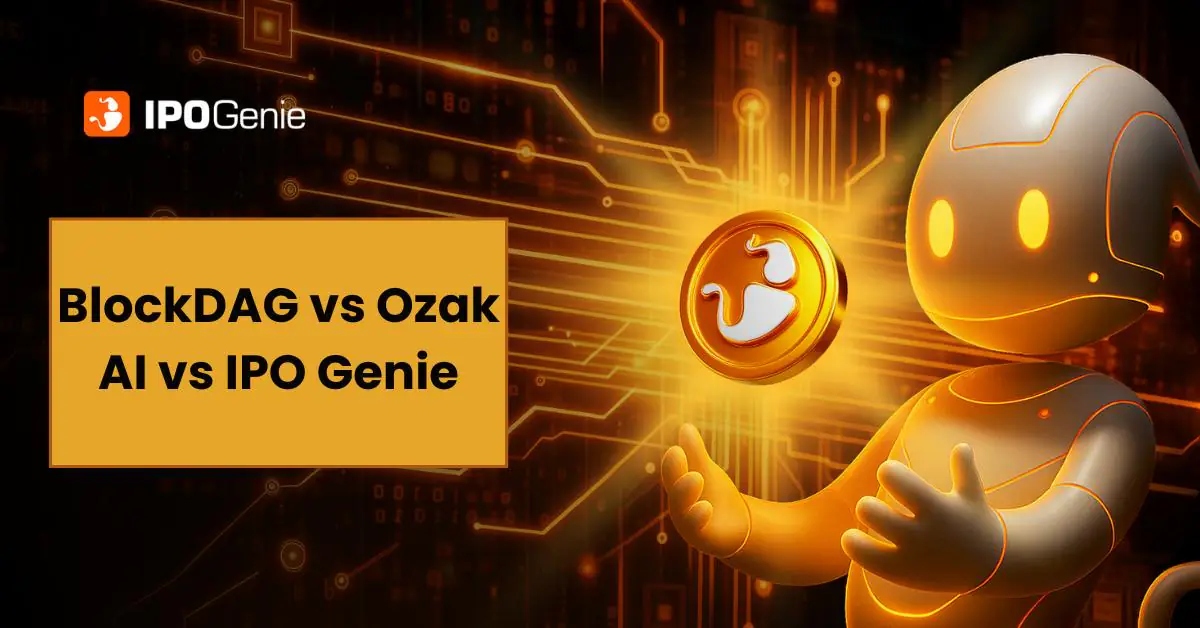BlockDAG vs Ozak AI vs IPO Genie: Who Wins the 2025 AI Presale Race?