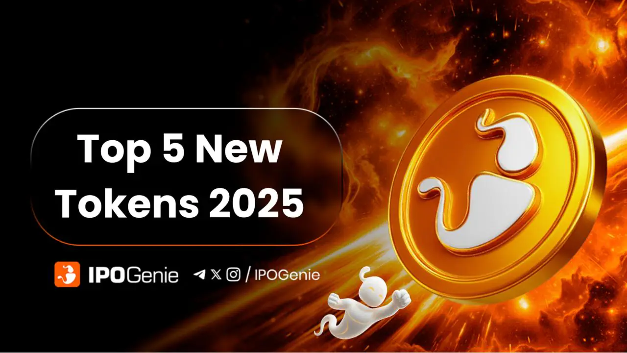 Top 5 New Tokens for 2025 – IPO Genie ($IPO) Shines Brightest