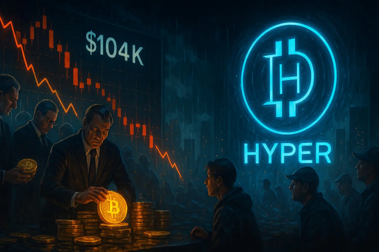 $1B in Liquidations as Bitcoin Dips: Smart Money Buys the Dip, Retail Turns to $HYPER