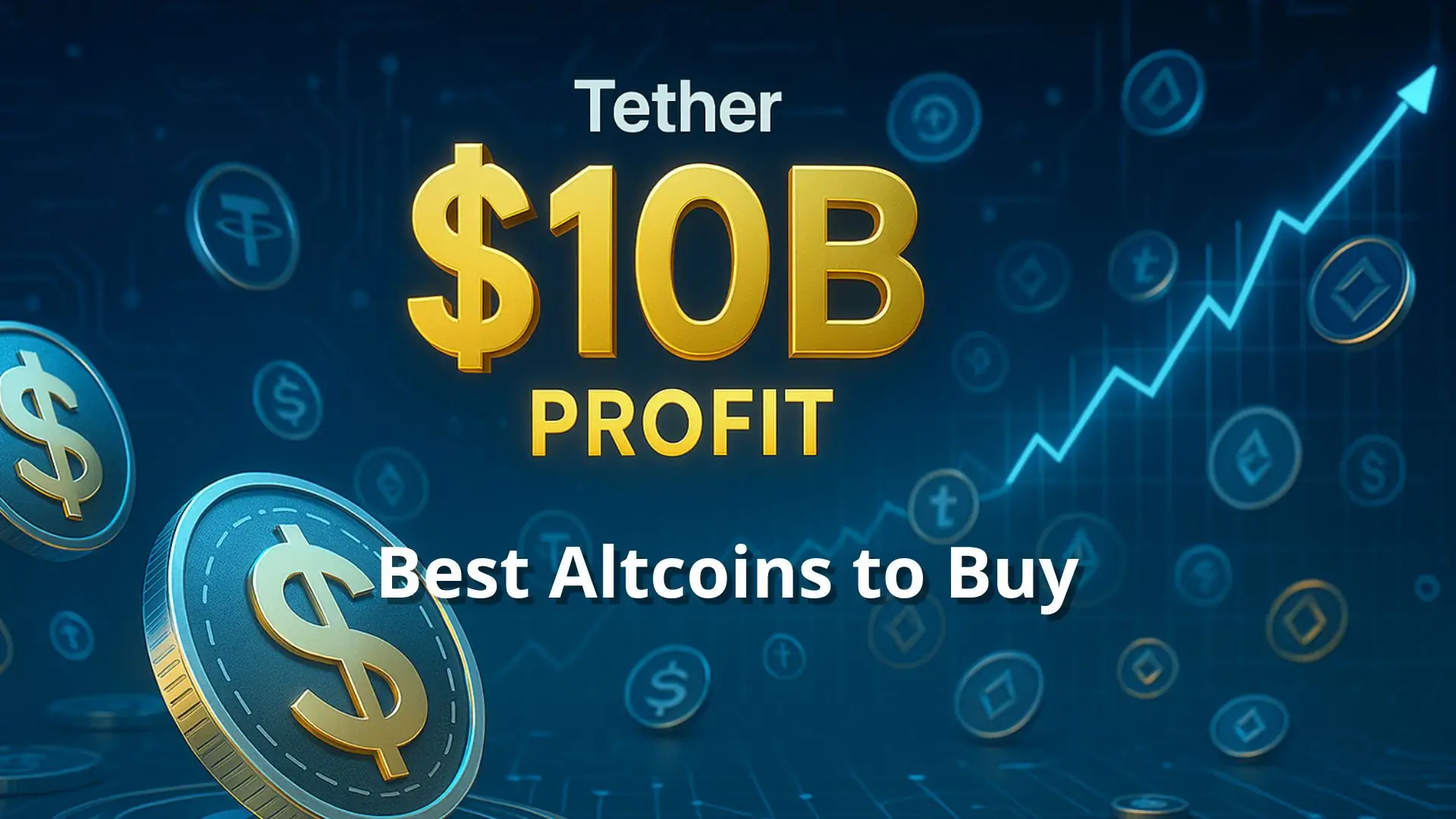 Best Altcoins to Watch After Tether’s $10B Profit Fuels the Next Wave of Digital-Dollar Finance
