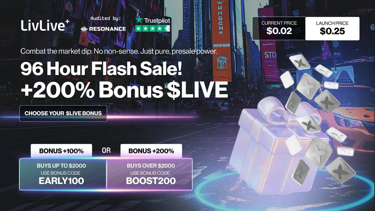 Livlive Breaks Through: A New Star In The Best Crypto Presales To Invest In 2025 Vs Bnb And Hype