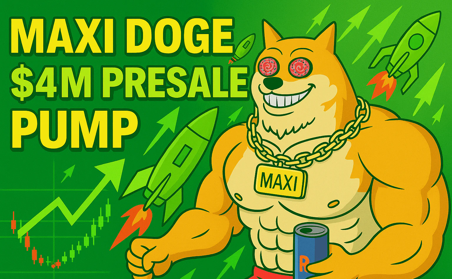 Maxi Doge Presale Speaks of Meme Coin Market Revival — Almost $4M Raised as $DOGE Struggles