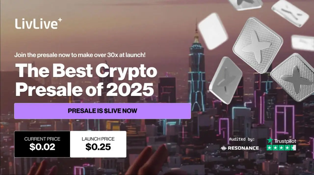 Top New Crypto to Buy in 2025? Why Analysts Say LivLive is a Stronger Pick Than Nexchain and Tapzi