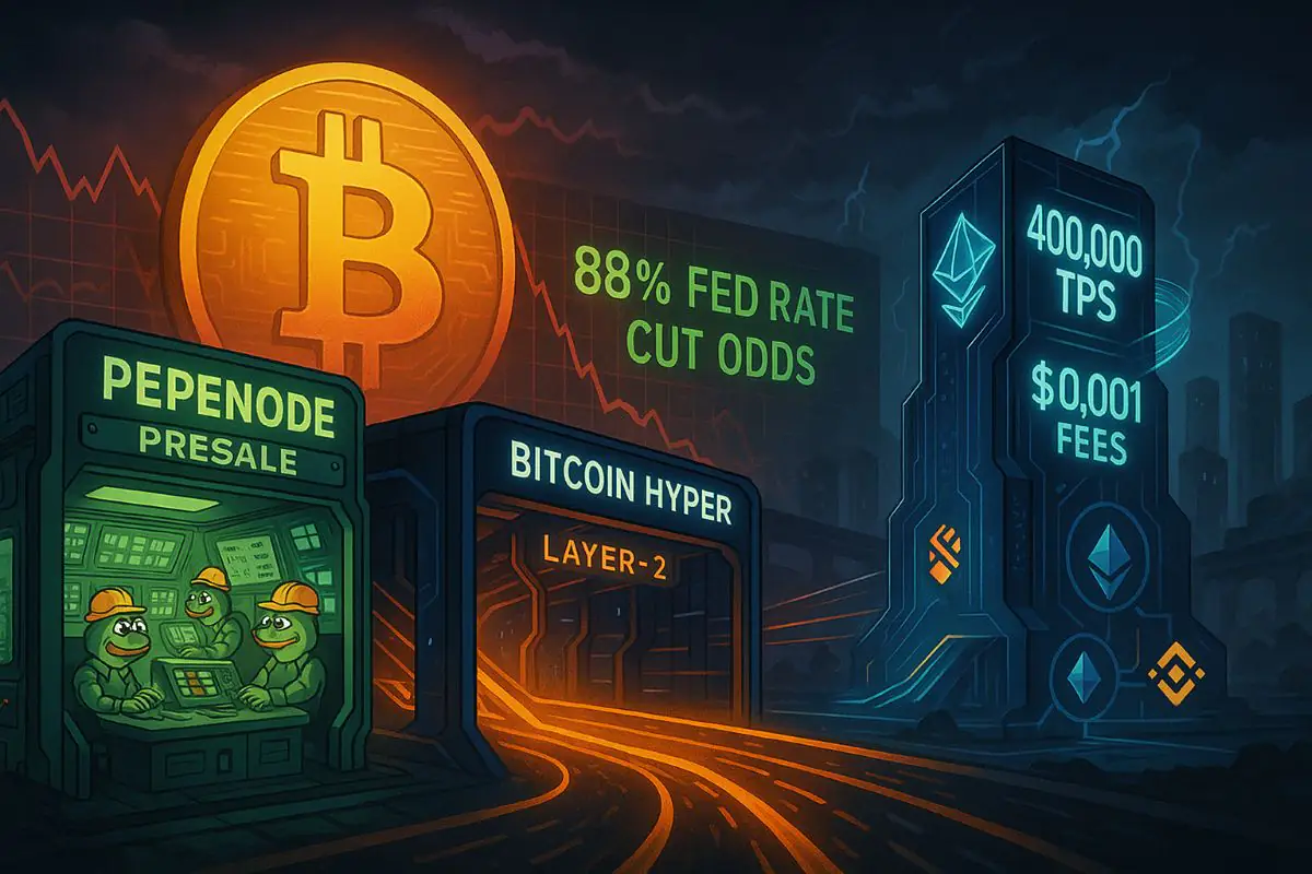 Silver Booms, Bitcoin Slumps; Best Crypto Presales to Buy as Fed Rate Cut Odds Grow