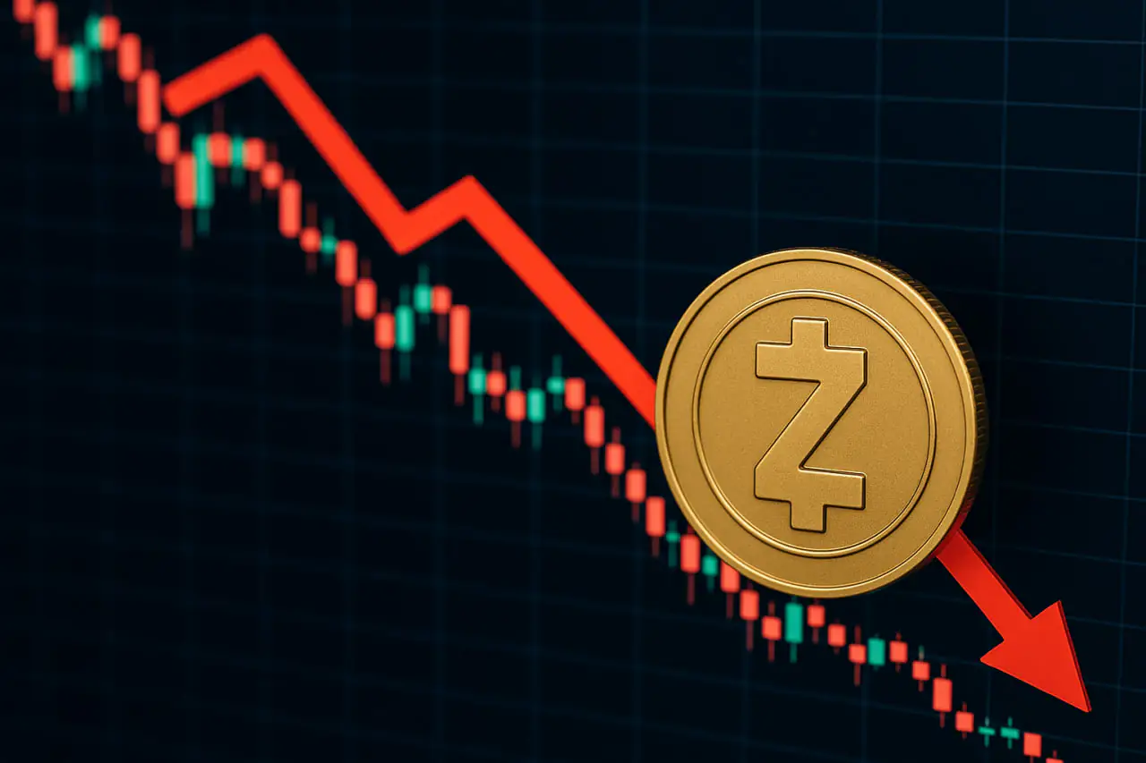Zcash Collapses More Than 50% as Investor Panic Deepens