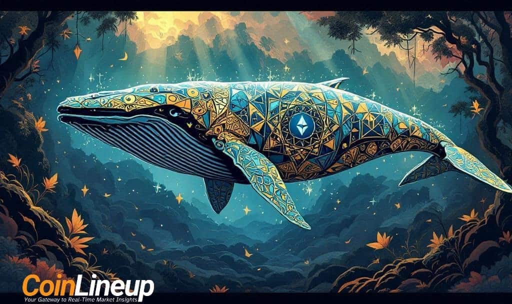 Major Ethereum Whale Expands Holdings with $4.95M Purchase