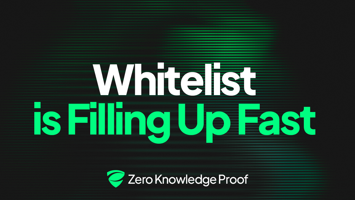 Vitalik Predicted the ZK Revolution. Zero Knowledge Proof Built the Infrastructure: Whitelist Live Now!