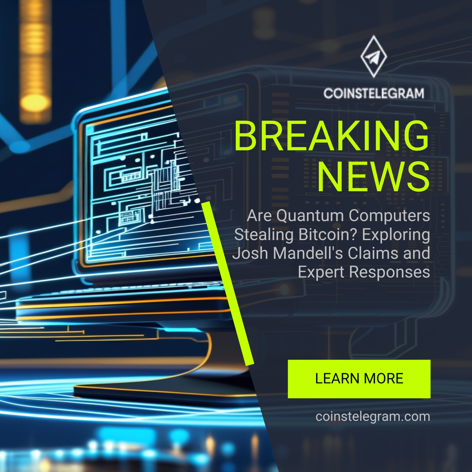 Are Quantum Computers Stealing Bitcoin? Exploring Josh Mandell’s Claims and Expert Responses