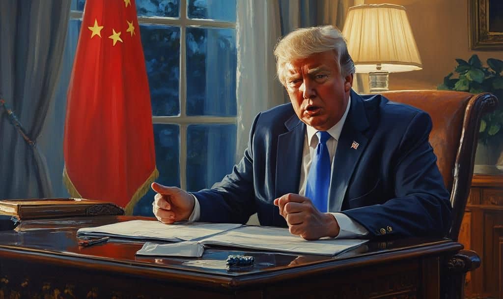 # Crypto Liquidation Surges Following Trump's China Tariff Announcement