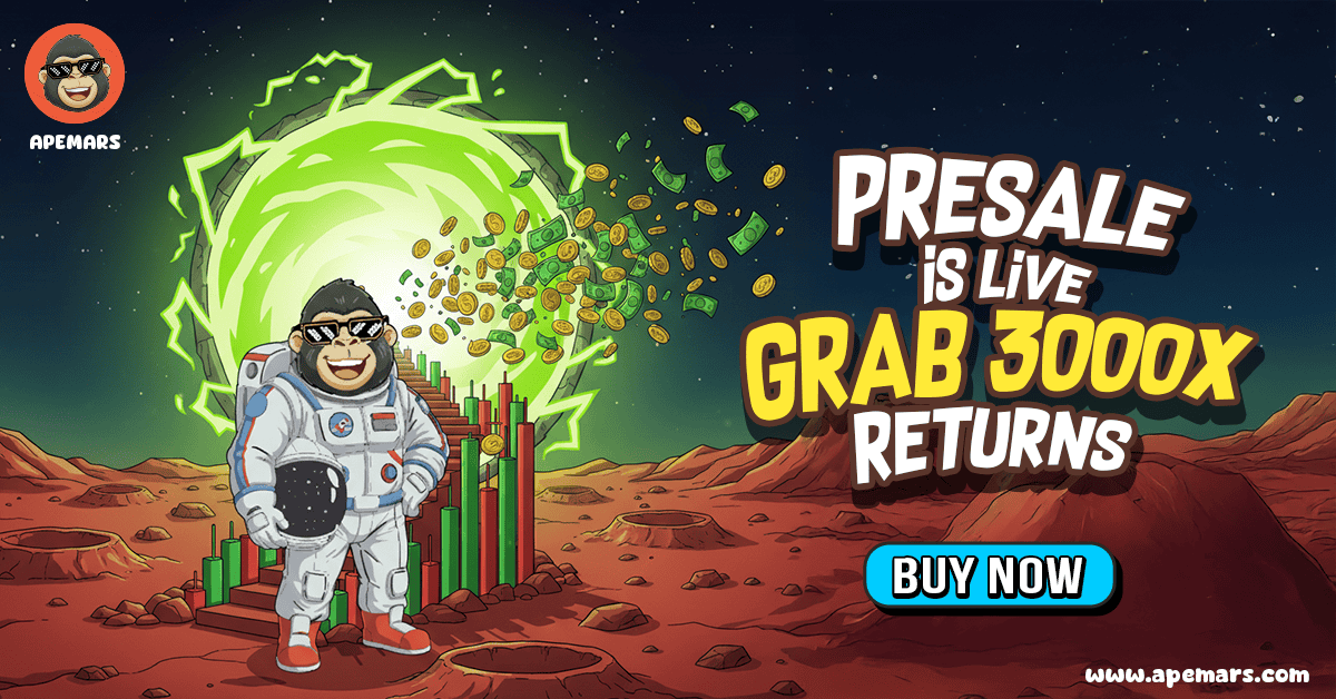 Over 3.8 Billion Tokens Sold, APEMARS is the Best Crypto to Buy Now as Dogecoin and Fartcoin Dominate the Meme Spotlight