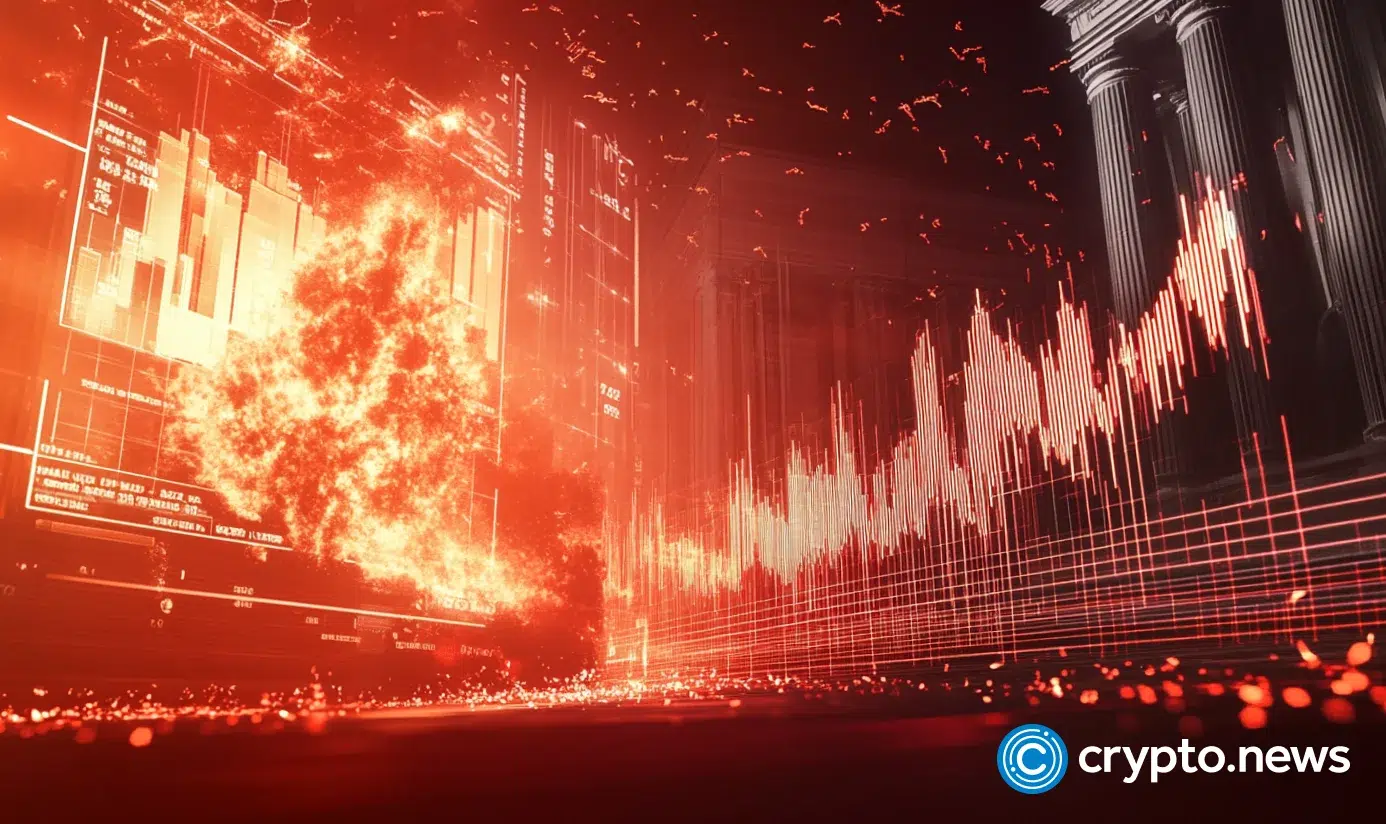 Crypto stumbles as Dow rockets to record high, triggering a big-ticket rotation out of tech