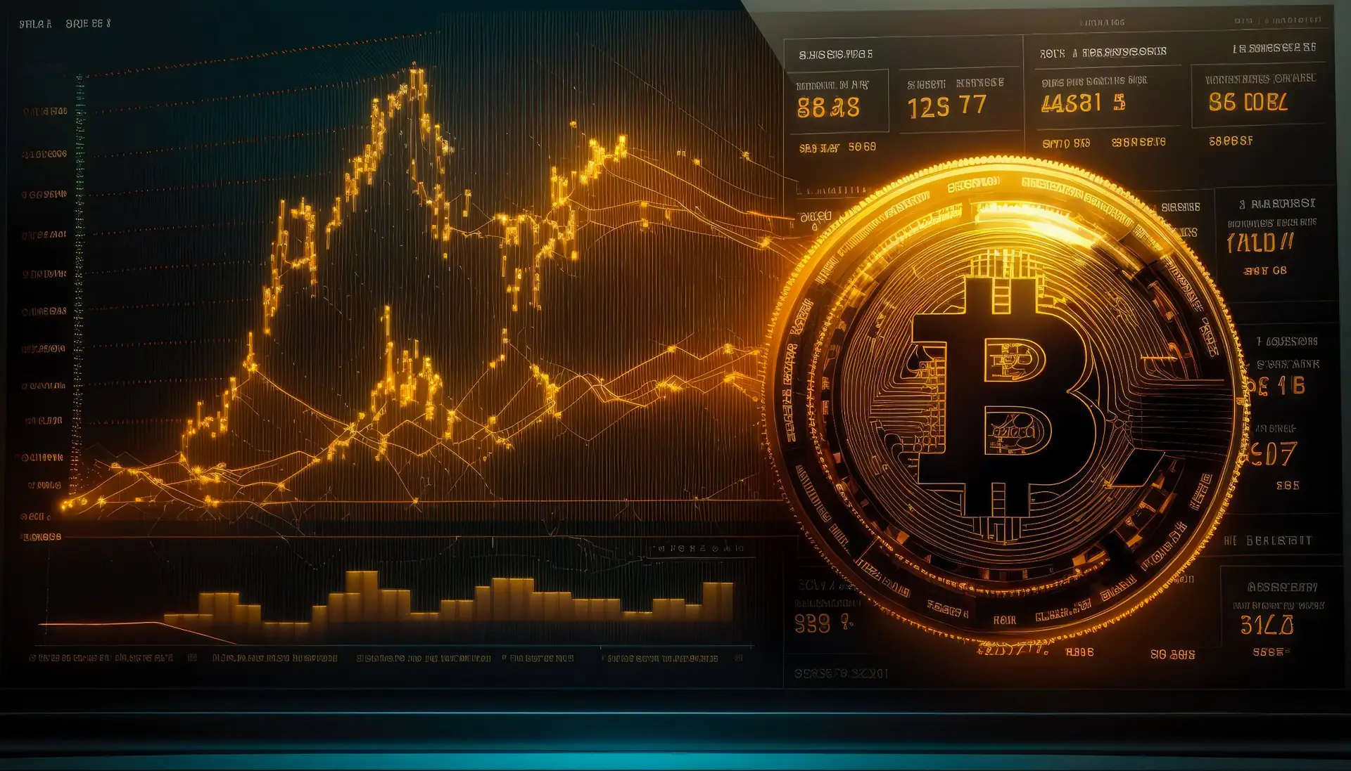 Bitcoin dips to $104K levels amidst $1.34B 24-hour crypto liquidations