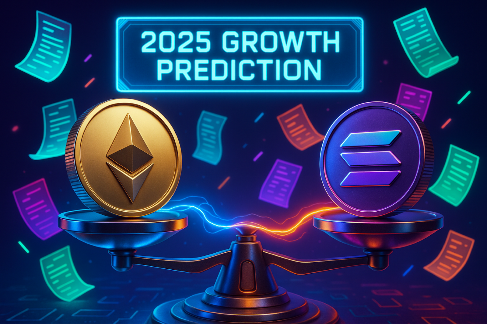 Solana vs Ethereum Price Prediction — Comparing Speed, Fees and 2025 Bull Market Potential