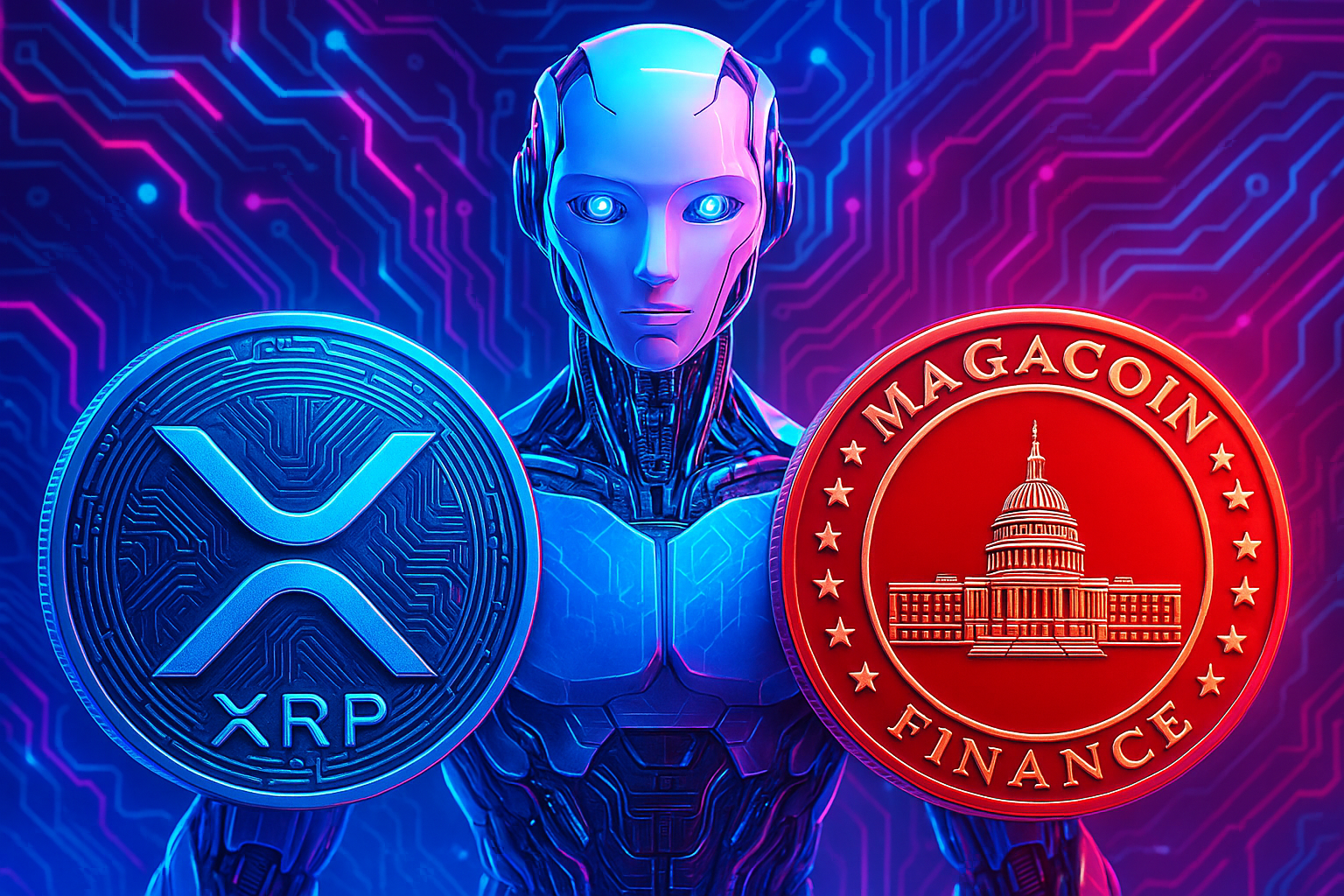 Major Ripple News: Blockchain Meets AI as XRP and MAGACOIN FINANCE Take the Spotlight