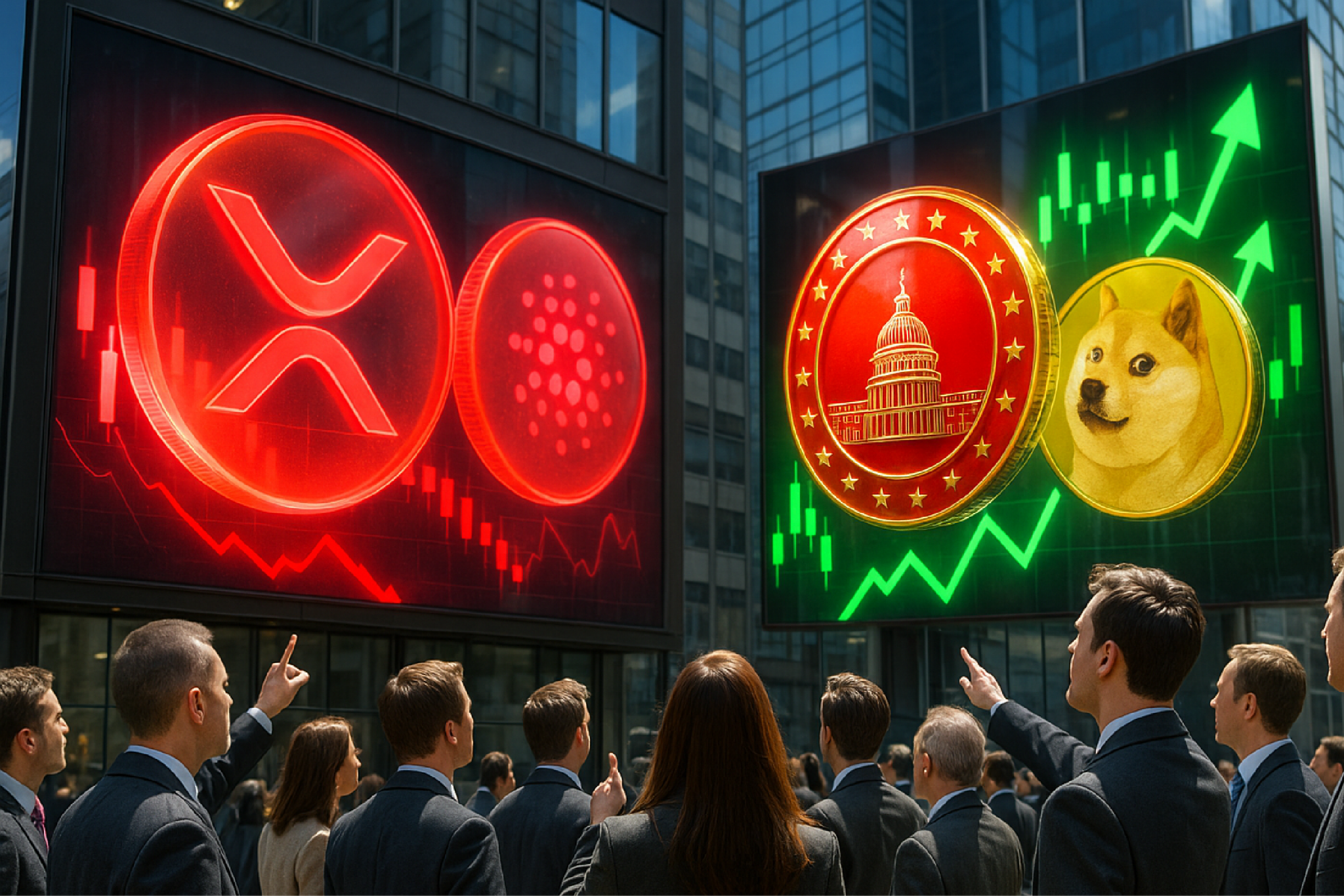 XRP and Cardano Slide Double Digits — Investors Rotate Into the Best Altcoins to Buy This Week