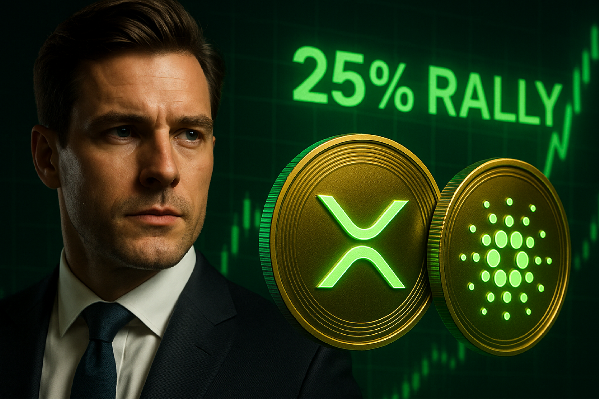 XRP and Cardano Gain Momentum — Analysts Forecast 25% Rally Into Weekend Rebound